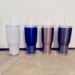 4 PACK Reduce Brand Reusable Insulated Tumbler 24 oz